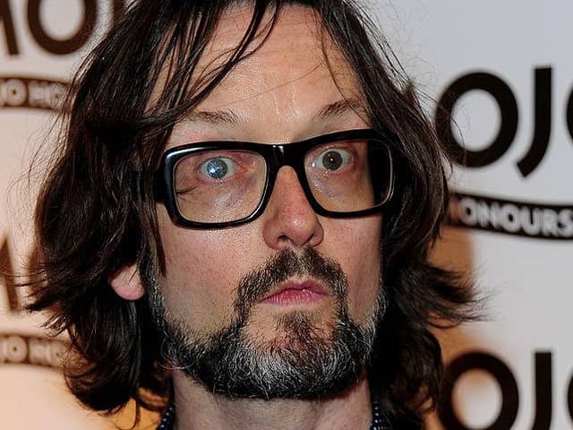 Jarvis Cocker, former frontman of Pulp and lead singer of JARV IS, which has just announced a show in his hometown of Sheffield.