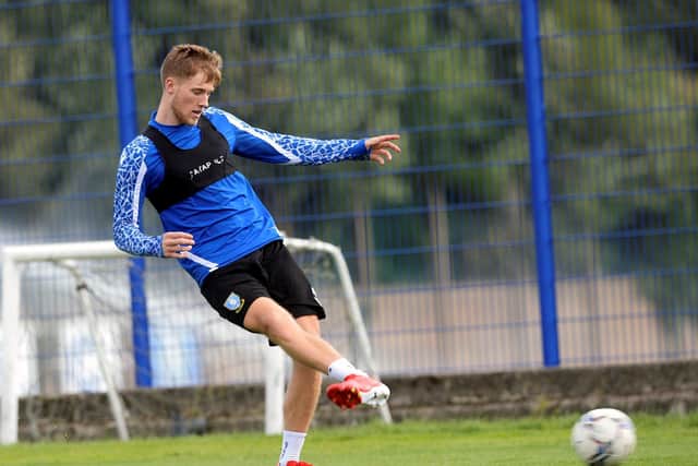 Lewis Gibson is yet to play for Sheffield Wednesday. (via @SWFC)