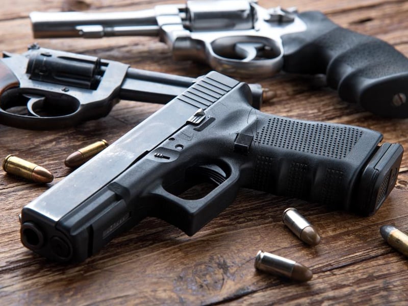 Offensive weapons were the reason behind 1,042 searches.