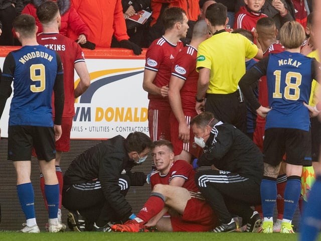 Aberdeen star Lewis Ferguson revealed Hearts midfielder Andy Halliday spoke to him after the game and apologised for the tackle which earned him a red card. The Hearts substitute was sent off late on by Kevin Clancy for the late challenge. Ferguson said: “He apologised and stuff, so no hard feelings there.” (The Scotsman)