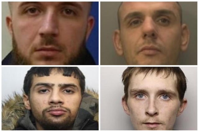 South Yorkshire Police has released images of 17 men wanted over a range of serious crimes in the county