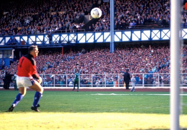 17/10/87 - Butcher also beat Rangers' stand-in goalkeeper Graham Roberts in a match better remembered for the 'Goldilocks and Three Bears incident'
