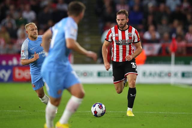 Rhys Norrington Davies of Sheffield United is on the comeback trail: Lexy Ilsley / Sportimage