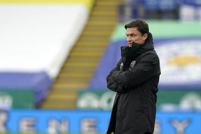 Paul Heckingbottom has been placed in temporary charge of Sheffield United: Andrew Yates/Sportimage