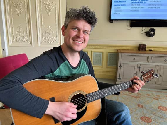 James Roberts is helping to bring the sound of music to St Luke's Hospice