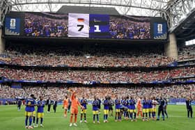 MISMATCHES: Curacao were seriously outclassed in their 7-1 defeat to Germany (Image: Molly Darlington/Getty Images)