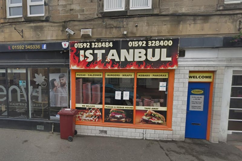Another top spot in Leslie for a kebab is the Istanbul Kebab House, which Babs Smith describes as being "awesome".