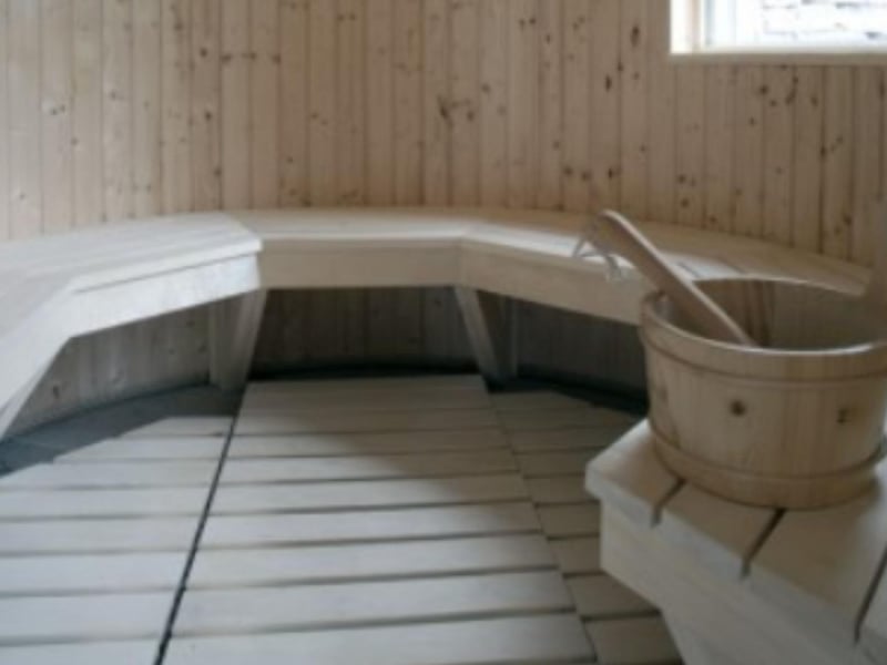 Both houses have a private sauna for guests to enjoy.