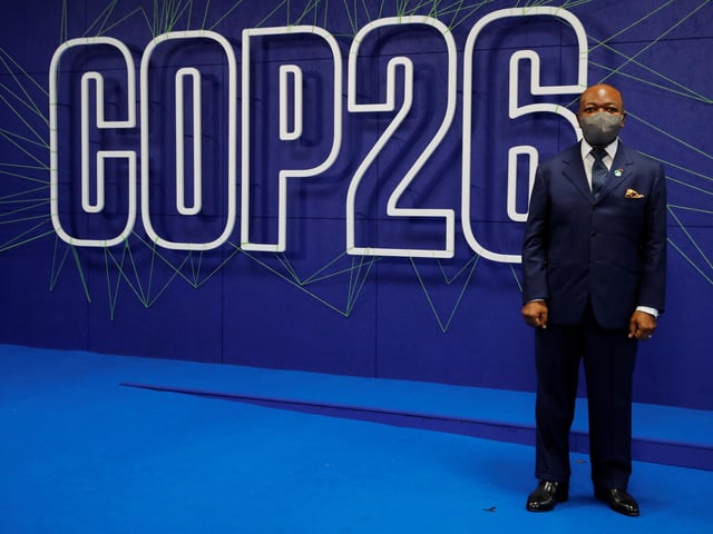 Gabon's President Ali Bongo Ondimba.
