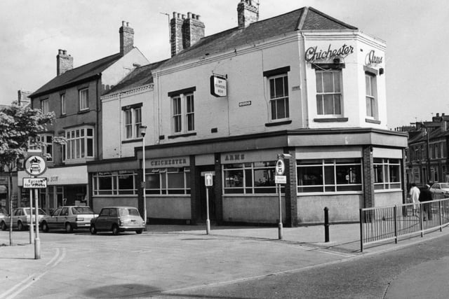 The Chichester Arms in a photo which dates back more than 30 years.