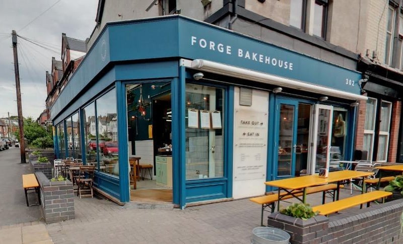 Forge Bakehouse on Abbeydale Road, in Nether Edge, Sheffield, is another of Dame Jessica Ennis-Hill's favourite spots at which to eat. She called it a great place for 'pastries and cronuts when you are feeling naughty'.