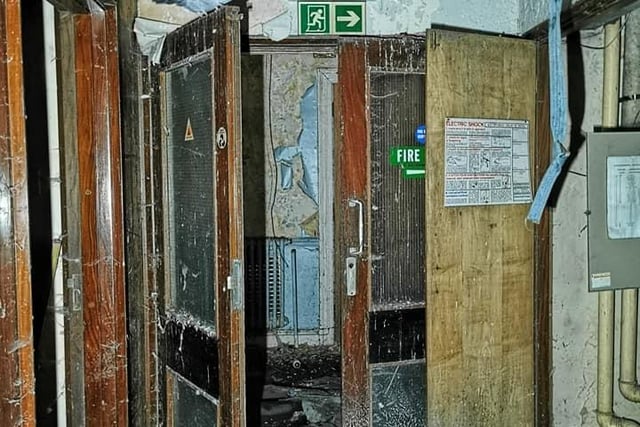 A pigeon inside the old NatWest bank on Corporation Street in Rotherham. Pic: Lost Places & Forgotten Faces