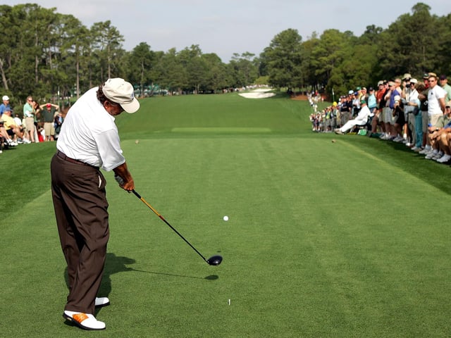 13. Who had the lowest final round to win the Masters?
a) Charl Schwartzel; b) Gary Player; c) Raymond Floyd