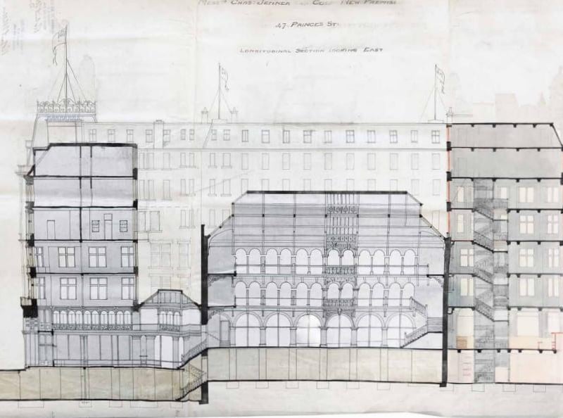 Over the years that Jenners has been open, it has had many various additions and extensions.
