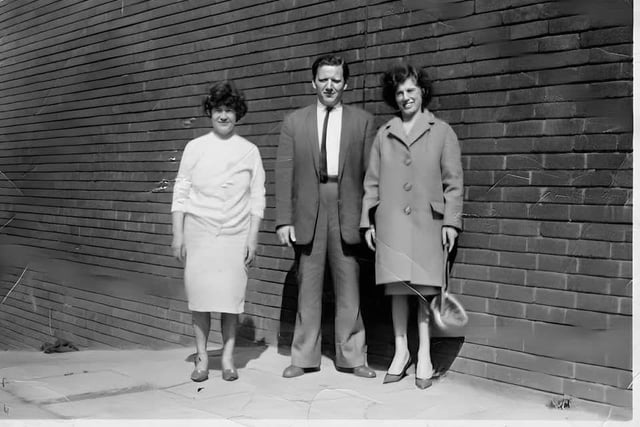 June Hall Leslie said: "My Aunty Mary Lucas, with my mum and dad. She was a hard worker."