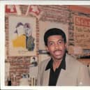 Ben E King inside the office at King Mojo
