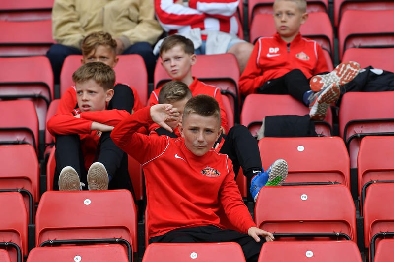 Sunderland's future generation watches on