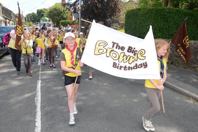 Chapel carnival, the Brownies