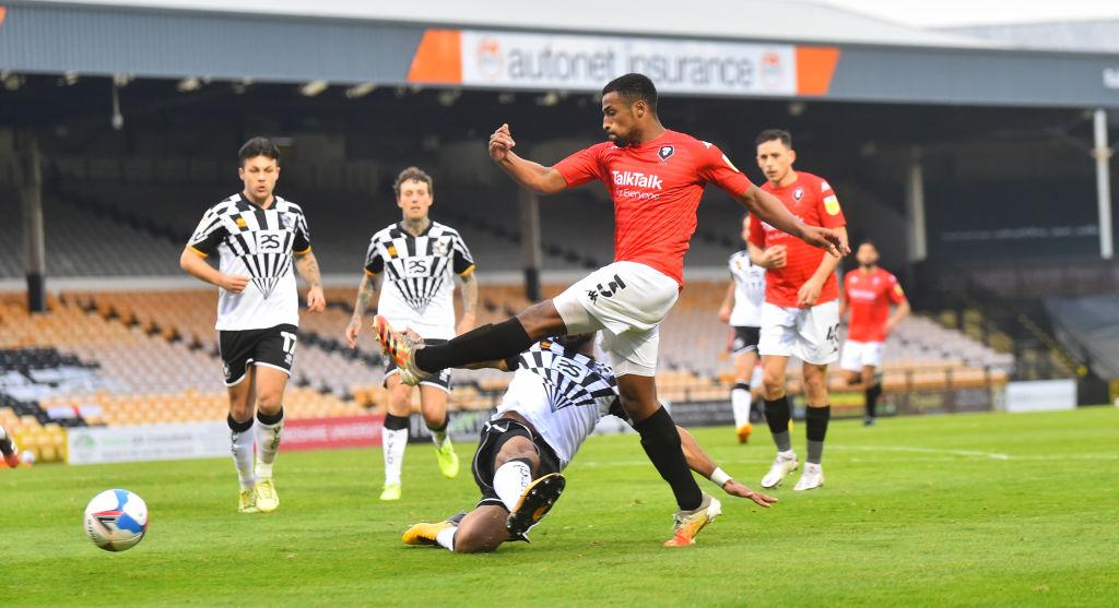 Port Vale vs Salford City. (Photo by Nathan Stirk/Getty Images)