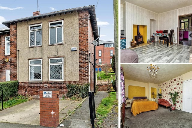 This three-bed house has a guide price of £120,000.