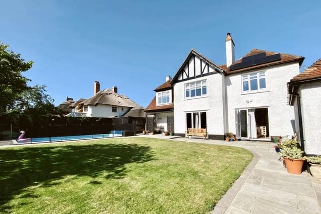 This five bed house in Western Way, Alverstoke is on sale for £900,000.
