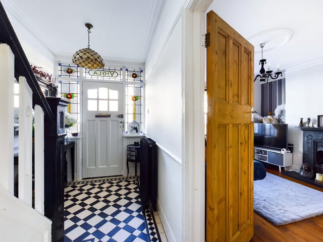 This three bedroom home in Hayling Avenue, Portsmouth is on the market for offers in excess of £375,000. It is listed by Chinneck Shaw.