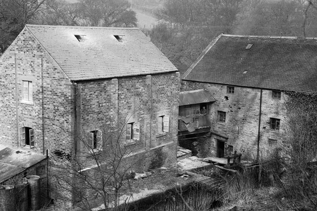 Redhall Flour Mill, in Colinton, pictured in March 1956.