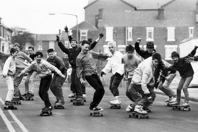 Were you one of these skate board kids in 1988?