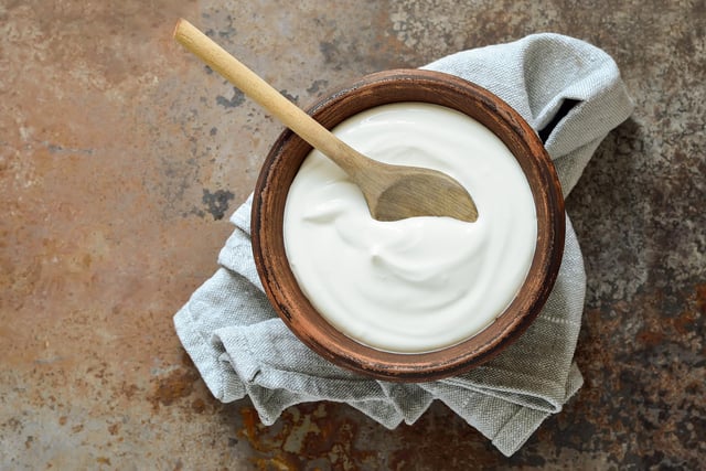 Any dairy heavy products like yoghurt, sour cream and custard should stay well away from the freezer. The products will separate and curdle after getting frozen and thawed.