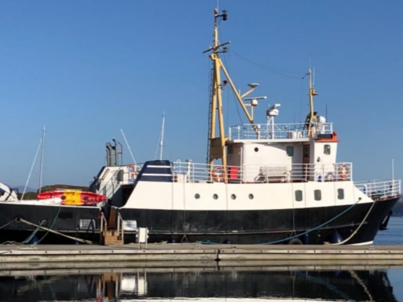 The St Hilda is a traditionally Scottish, ex-Tall Ship that sleeps up to six guests.