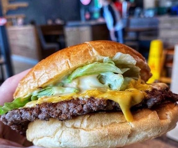 Delicious looking burger from @urbanfreshburger