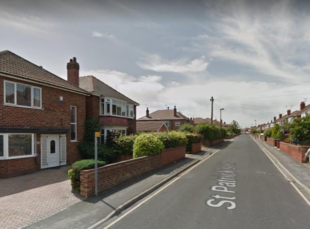 There were another 15 cases of violence and sexual offences recorded near St Patrick's Road in June 2020.