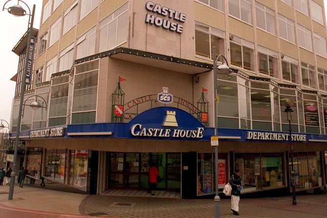The Sheffield Co-operative Society Castle House Department Store, Sheffield, pictured in March 1998