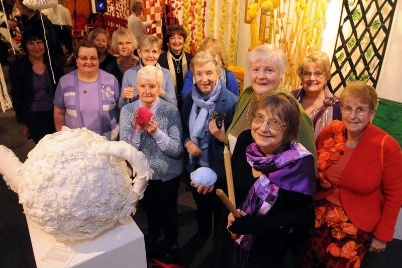 Another scene from 2015 and it shows the Home Is Where The Heart Is project which was created by South Shields community group Materialistics at South Shields Museum. Were you involved in it?