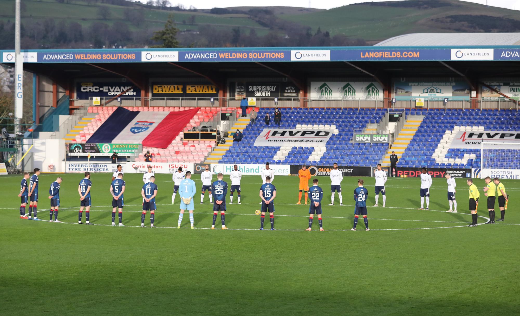 Rangers face Ross County in Dingwall and won 4-0