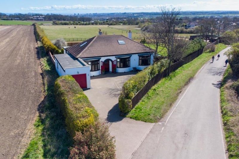 This six bed, detached house is located on Sunniside Lane in Cleadon Village and is on the market with Michael Hodgson for £799,999.