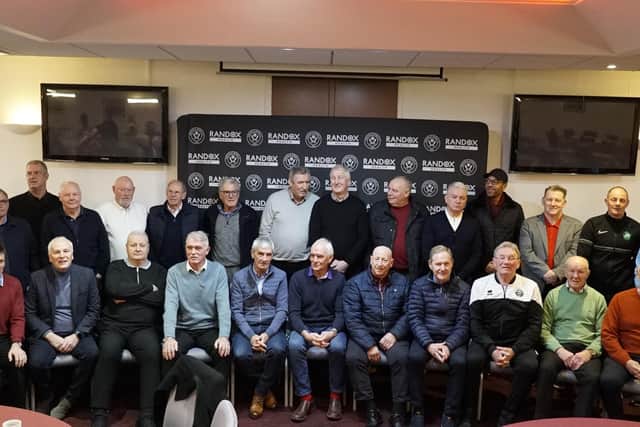 A small army of former professionals from a host of different clubs turned out to Tony Currie's Memory Lane club at Sheffield United