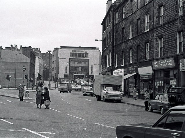 Home Street and Goldbergs department store.