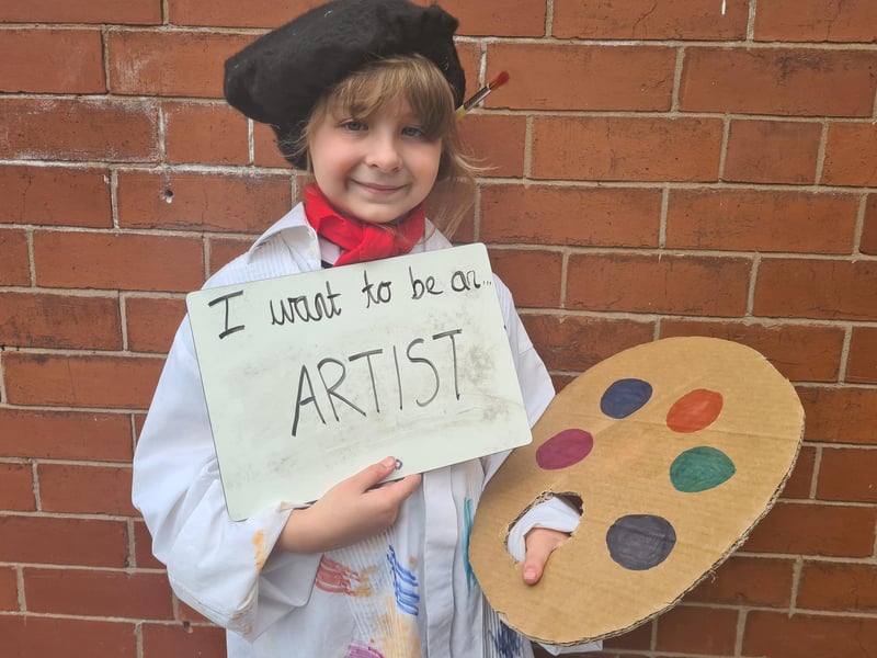 I want to be an artist.
