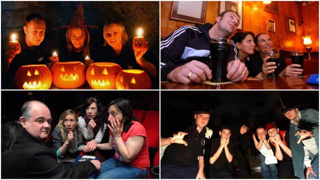 Who do you recognise in these ghost hunt pictures? Take a look and tell us more.