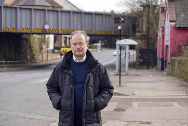 Sheffield Central MP Paul Blomfield has announced he is to stand down from Parliament at the next general election.
He is pictured at the railway at Heeley.Picture Scott Merrylees