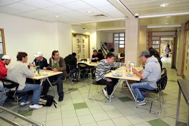 The charity acts as a day centre where homeless people are able to get food and more.