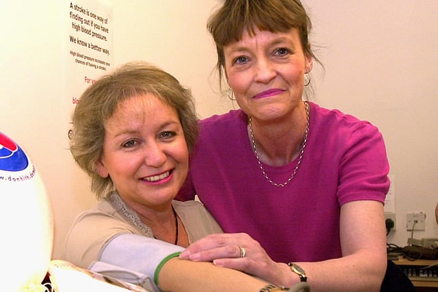 In 2003 Doncaster Central MP Rosie Winterton had her blood pressure checked at Boots' in Doncaster's Frenchgate Centre by Anne Cairns, of the St Vincents Doctors Surgery