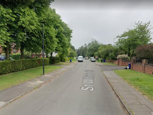 There were 4 more counts of burglary reported near St Wilfrid's Road.