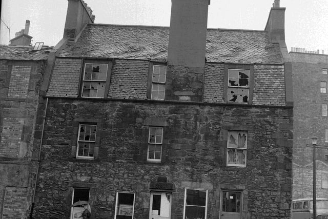 Duncan's Land - the oldest house in Stockbridge - pictured in September 1966.