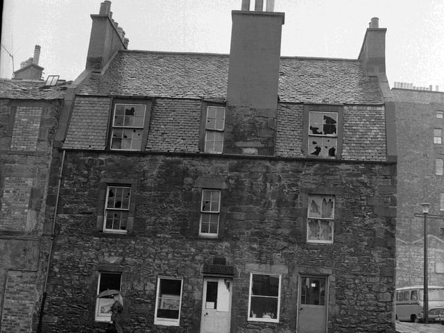 Duncan's Land - the oldest house in Stockbridge - pictured in September 1966.