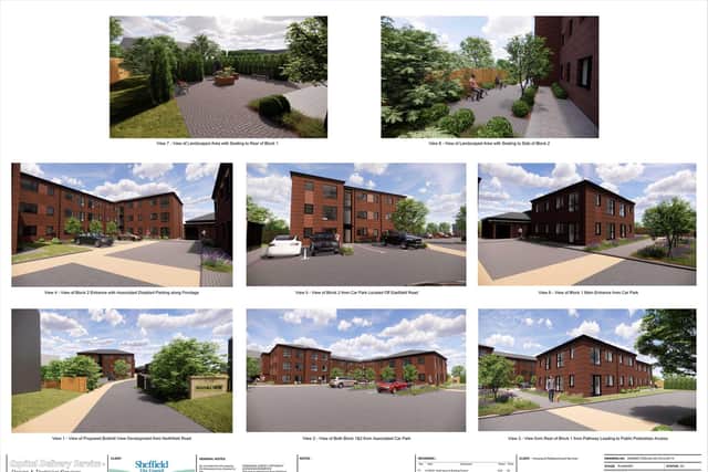 Plans for new Sheffield City Council homes to be built on the site of an empty care home in Crookes, Sheffield
