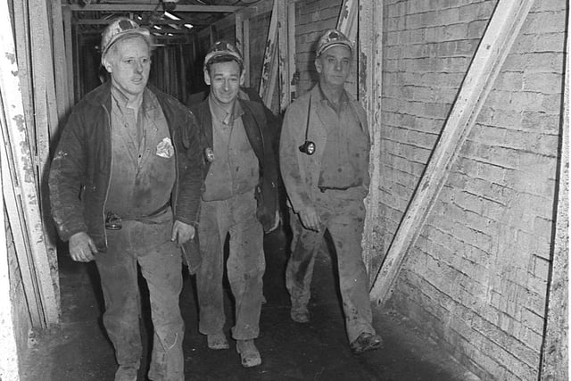 The last shift at Boldon Colliery in 1982. Did you work there?