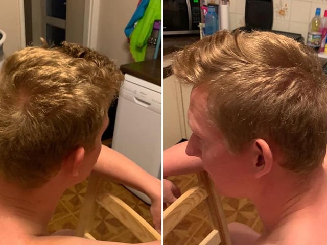 A before and after from Amiee Leigh Braithwaite.