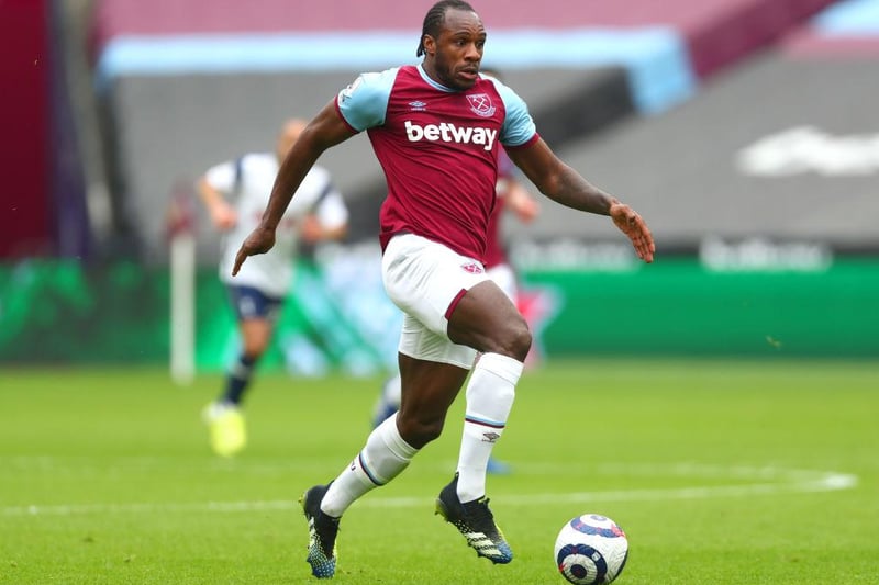 Michail Antonio is set to switch his international allegiance from England to Jamaica in a bid to play in the 2022 World Cup. (The Telegraph)

(Photo by Clive Rose/Getty Images)